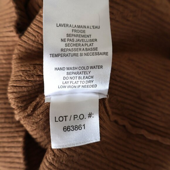 Sweater Tank - Tan/brown - Tribal - Size S - Picture 8 of 9